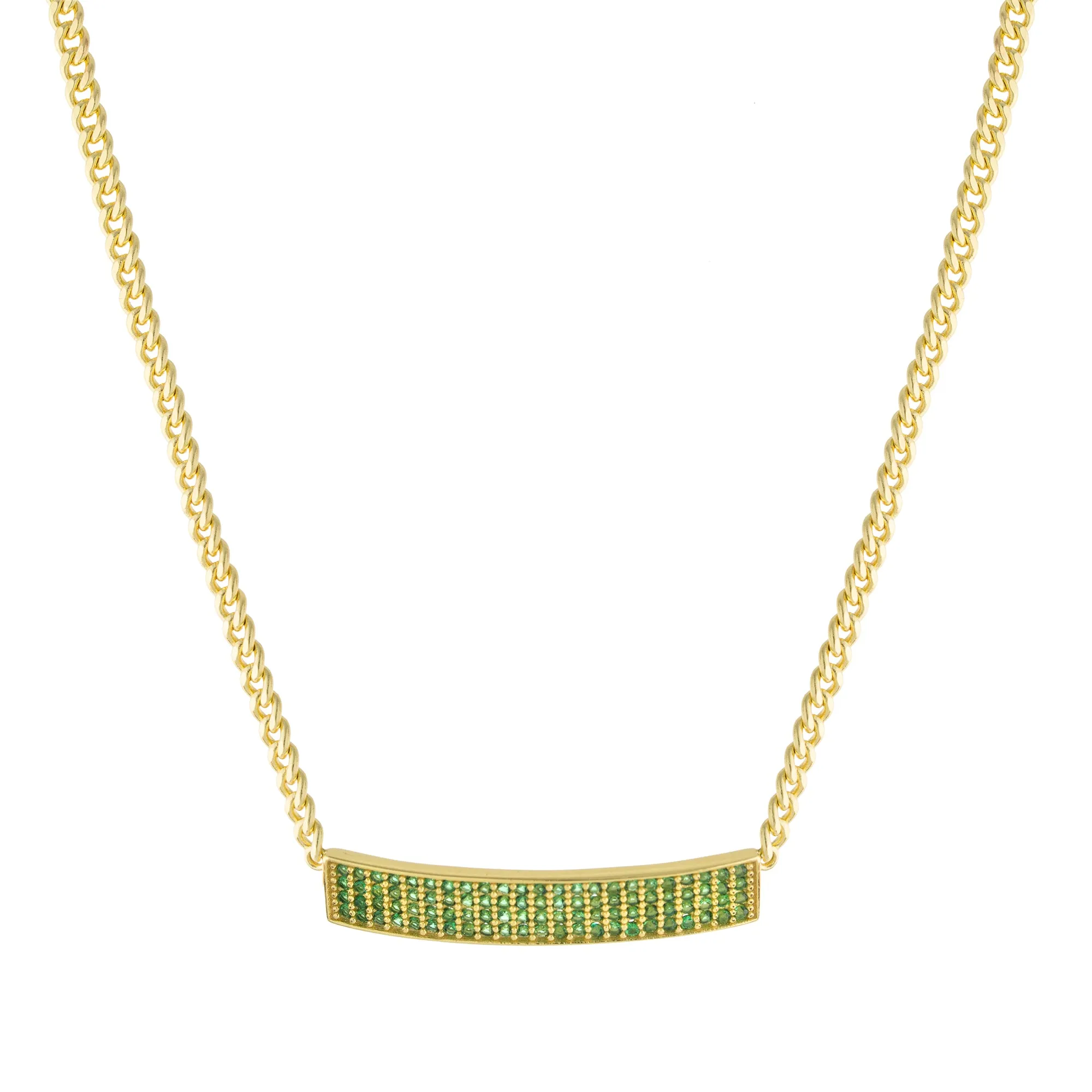 Emerald ID Choker