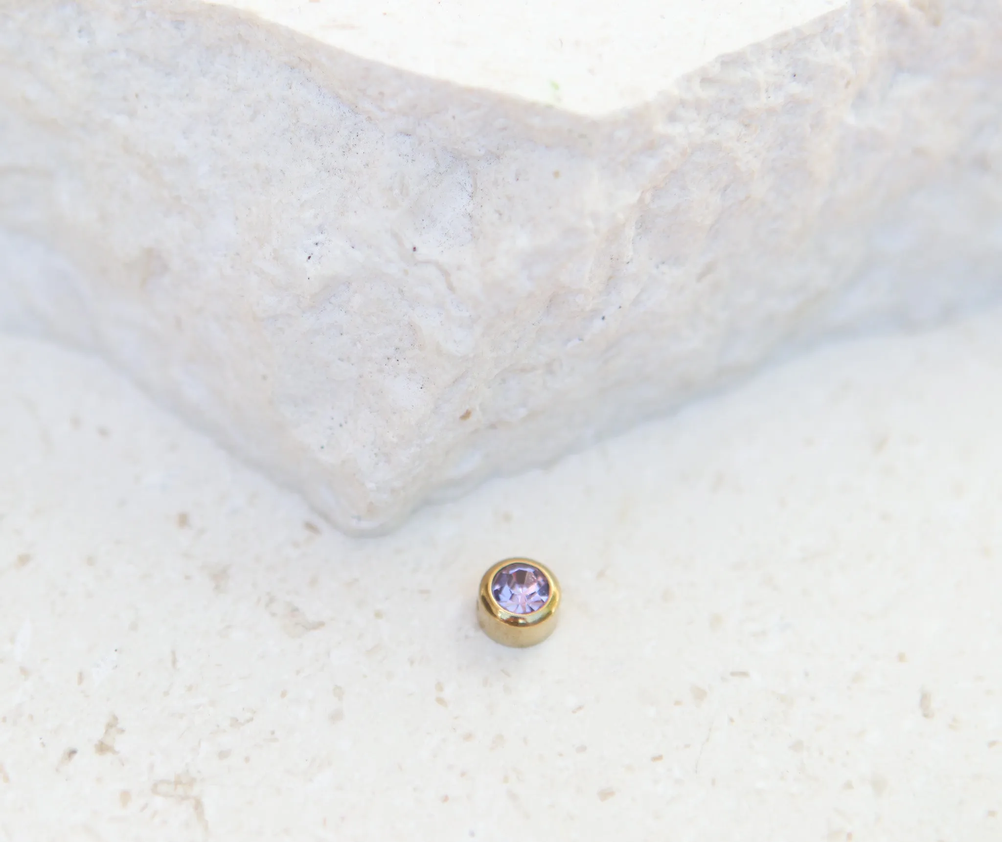 February Amethyst Charm