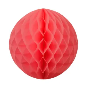 Five Star Honeycomb Ball - Coral