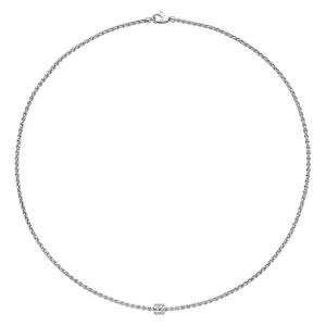 Fope 18K White Gold Aria Collection Diamond Necklace, 17 inch