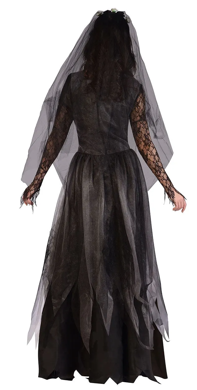 Friedhofsbraut Damen Kostüm Deluxe