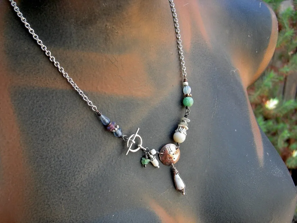 Gemini Zodiac Necklace, Custom Birthstone Jewelry