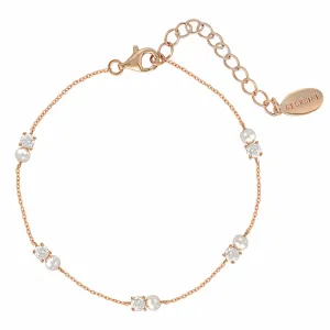 Georgini Noel Nights Snow Drop Bracelet Rose Gold