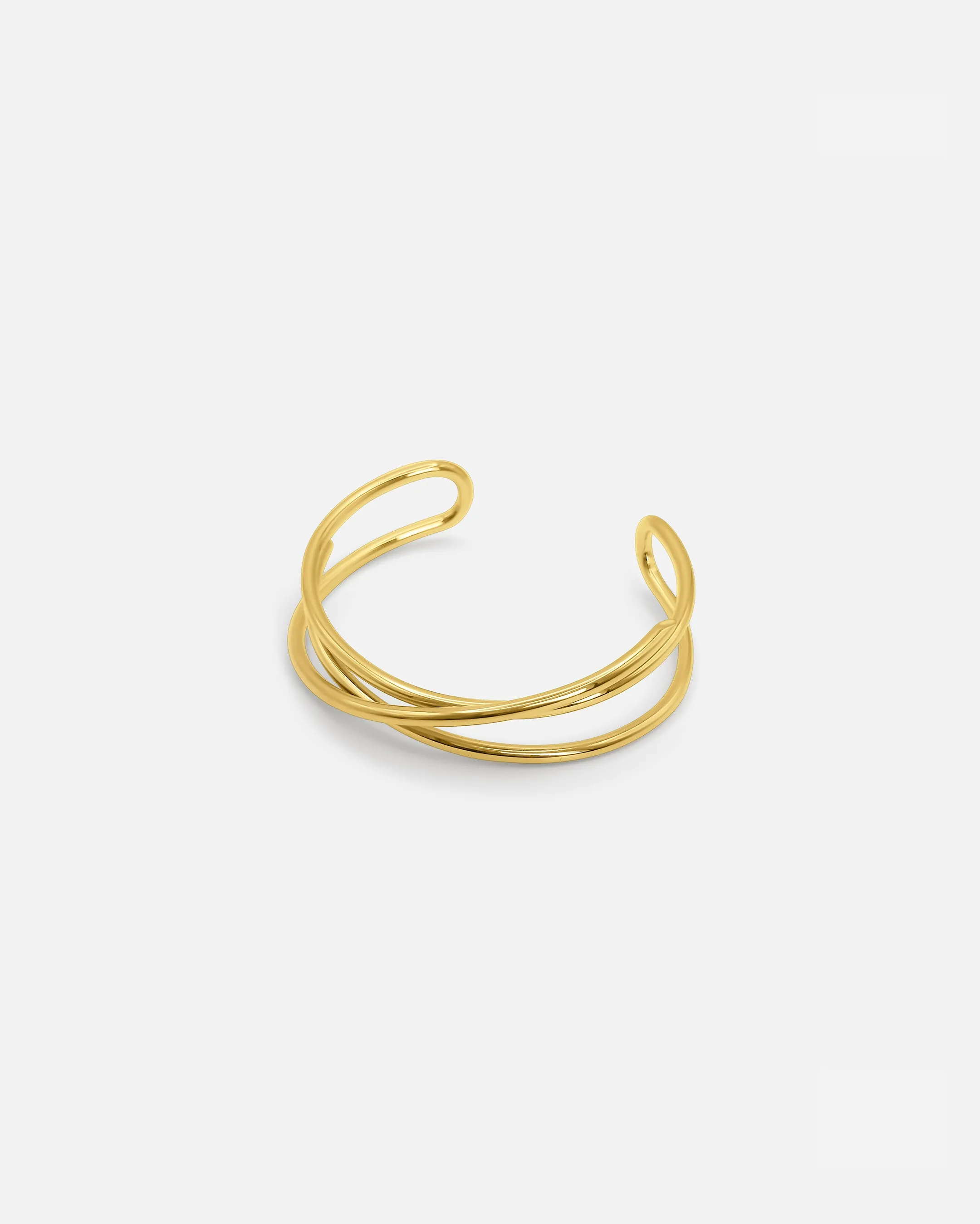 GOLD CUFF BANGLE
