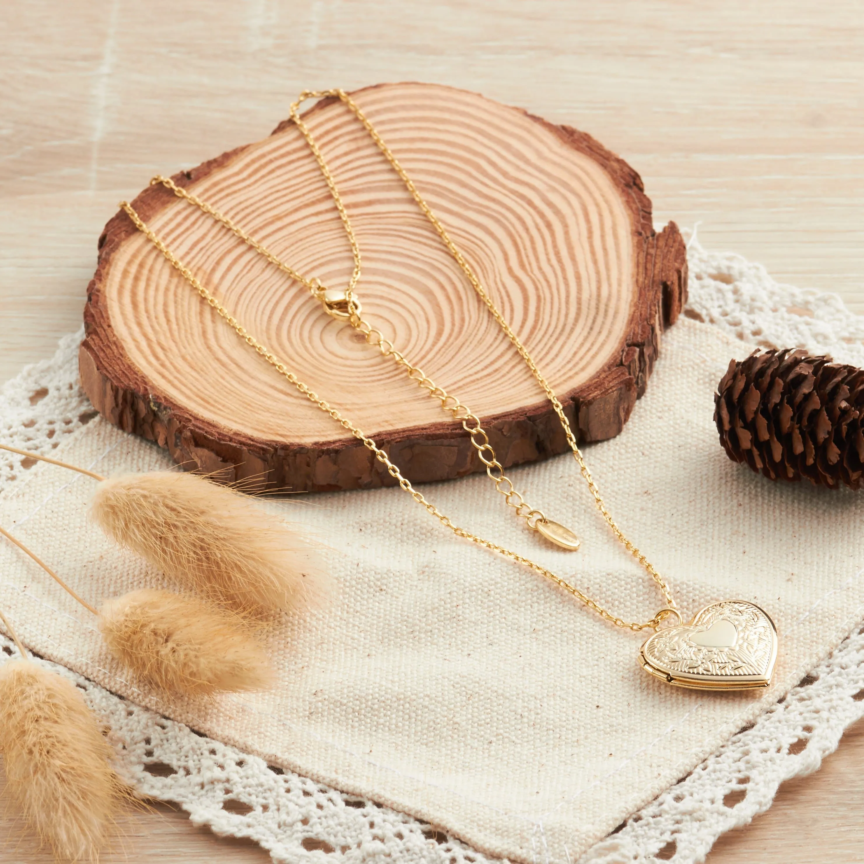 Gold Plated Heart Locket