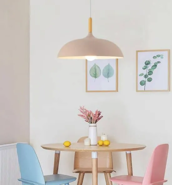 Gudmunno Scandinavian Lollipop Dome Pendant Lamp