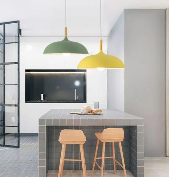 Gudmunno Scandinavian Lollipop Dome Pendant Lamp