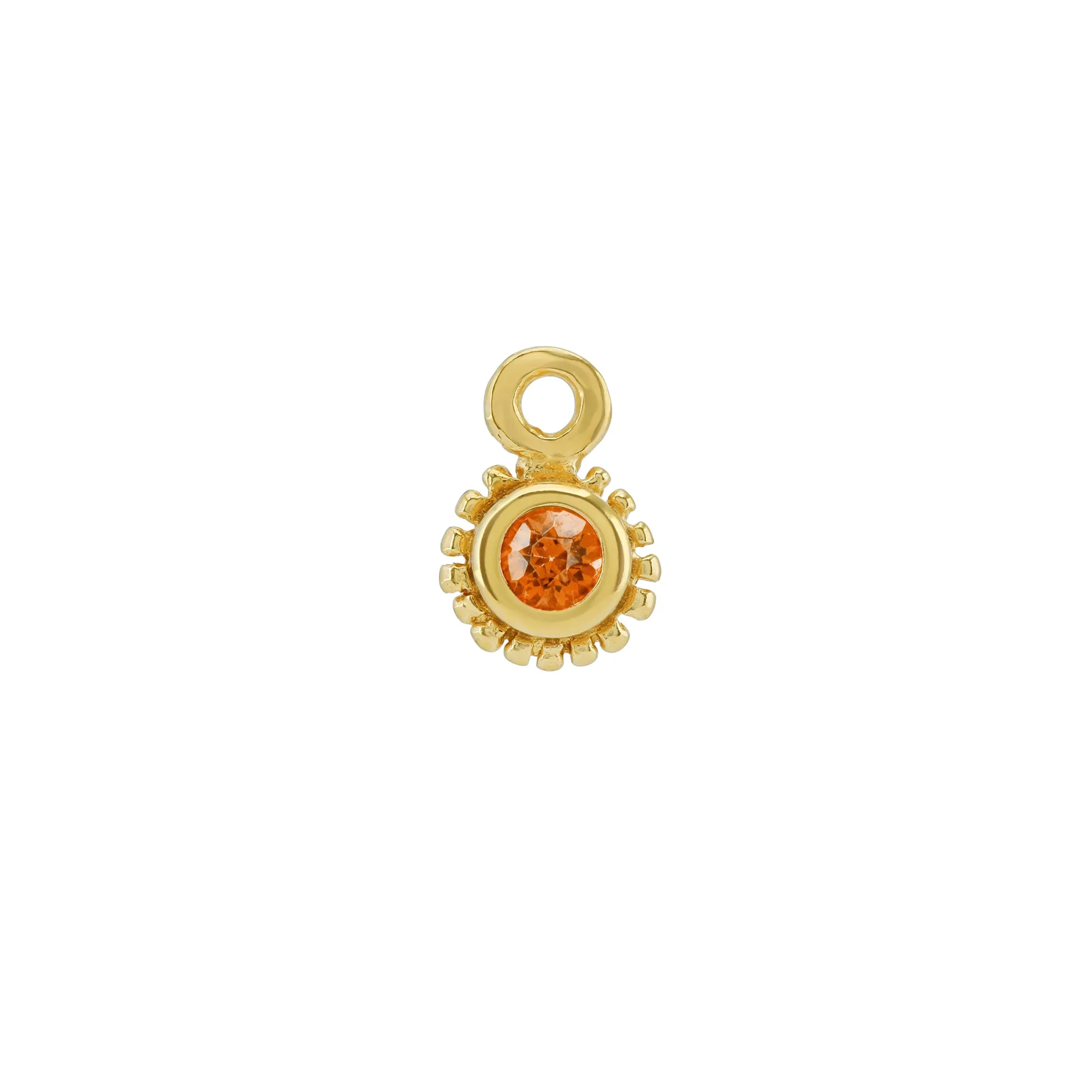 Heart Key & Birthstone Necklace