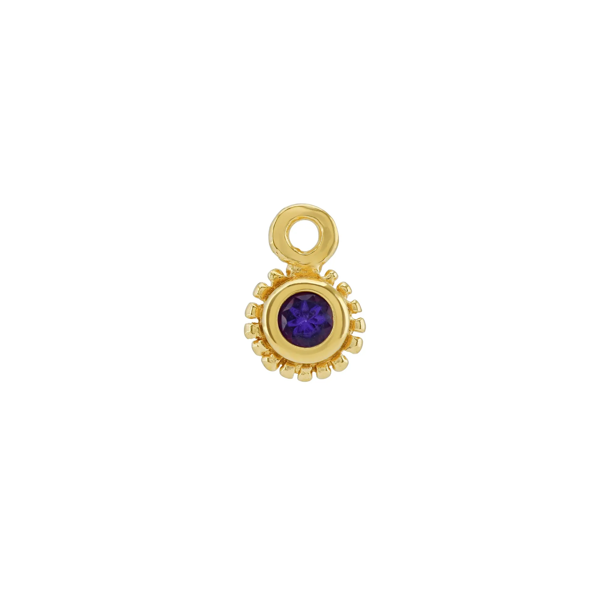 Heart Key & Birthstone Necklace