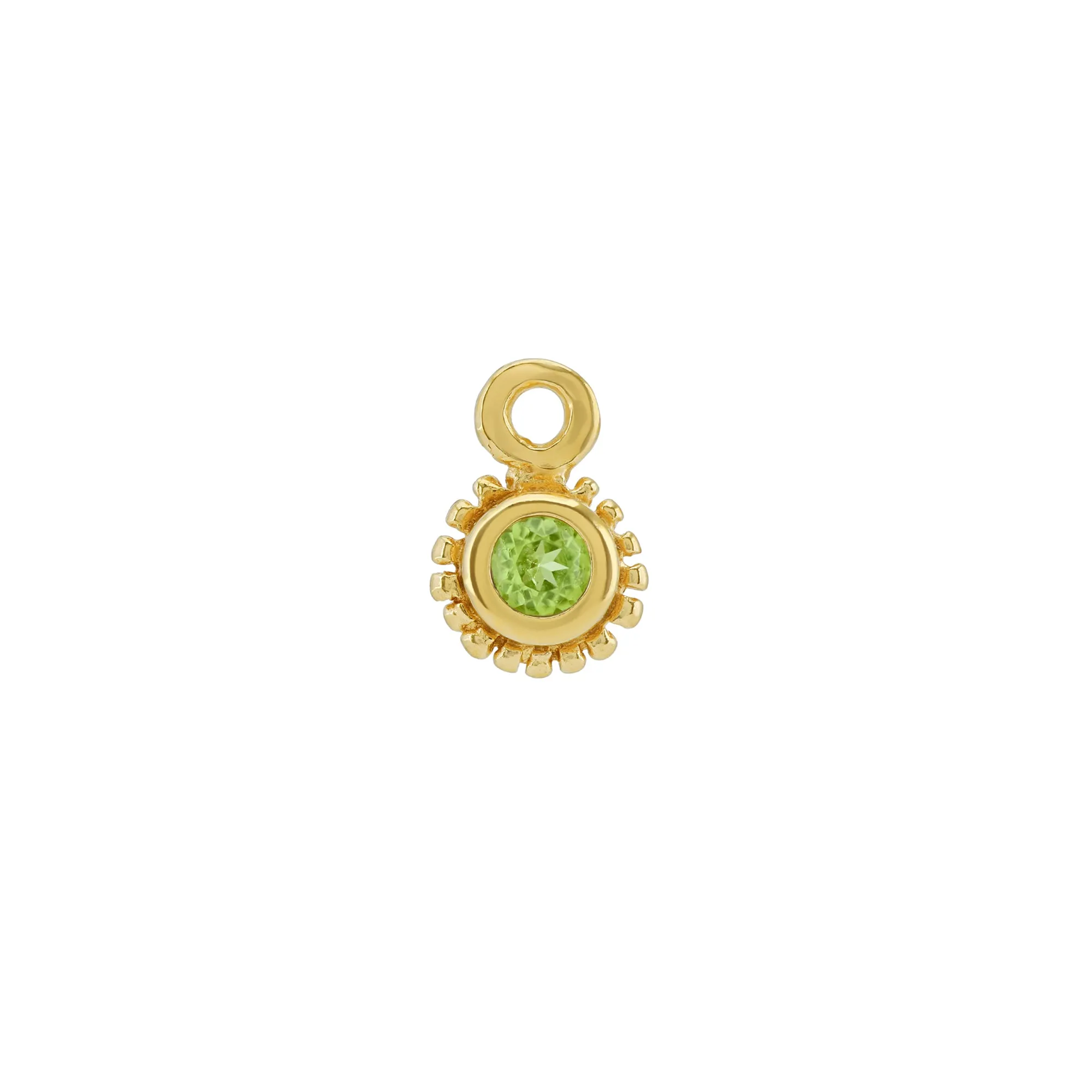 Heart Key & Birthstone Necklace