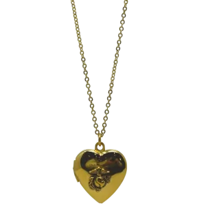 Heart Locket EGA Necklace