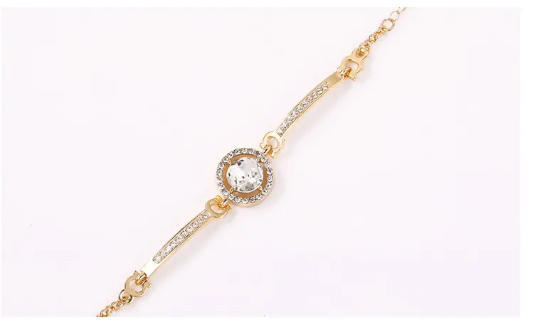 Heart Of The Ocean Bracelet For Women Zircon Crystal