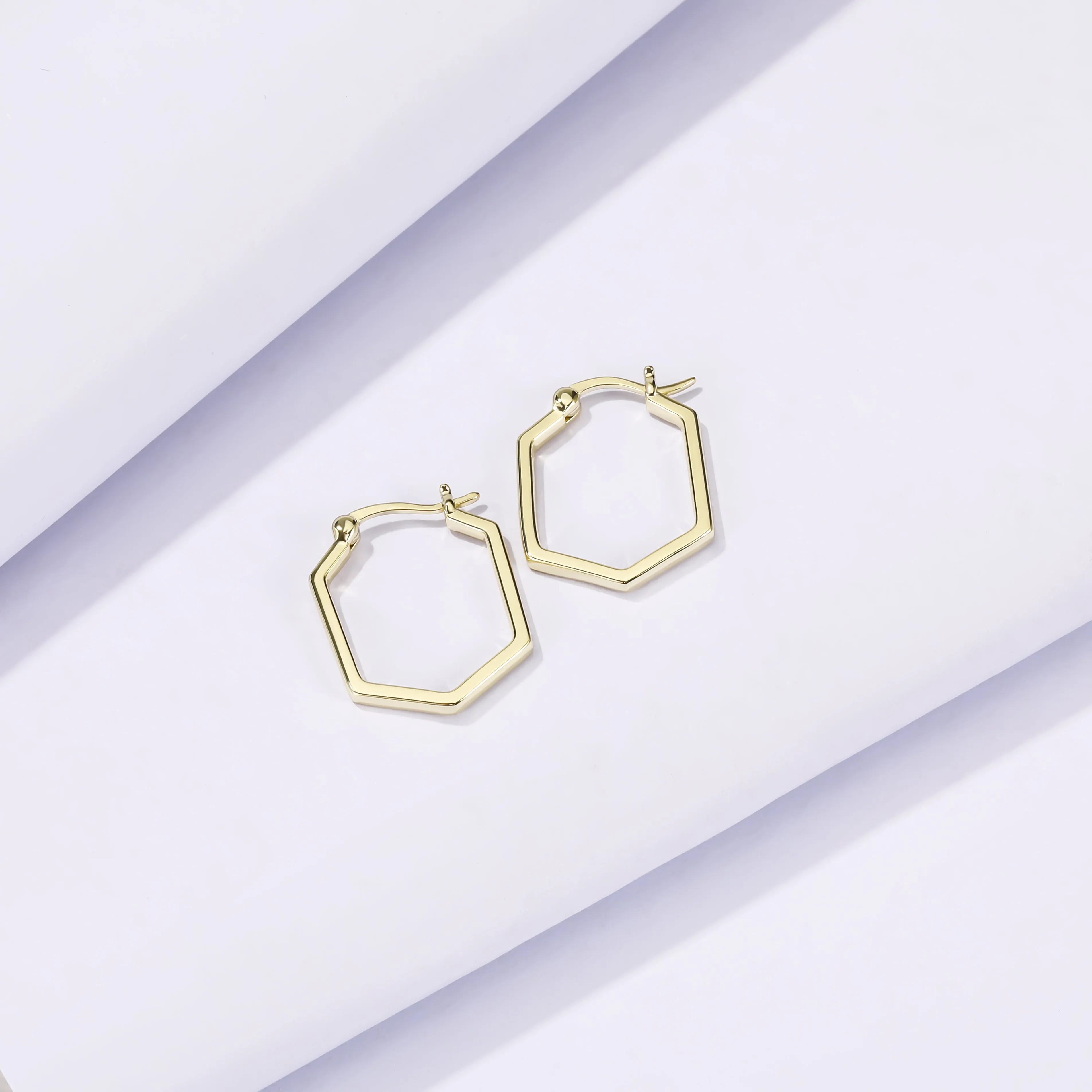 Hollow Geometry Earrings