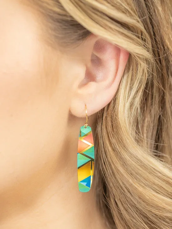 Holly Yashi Del Rey Earrings in Amber