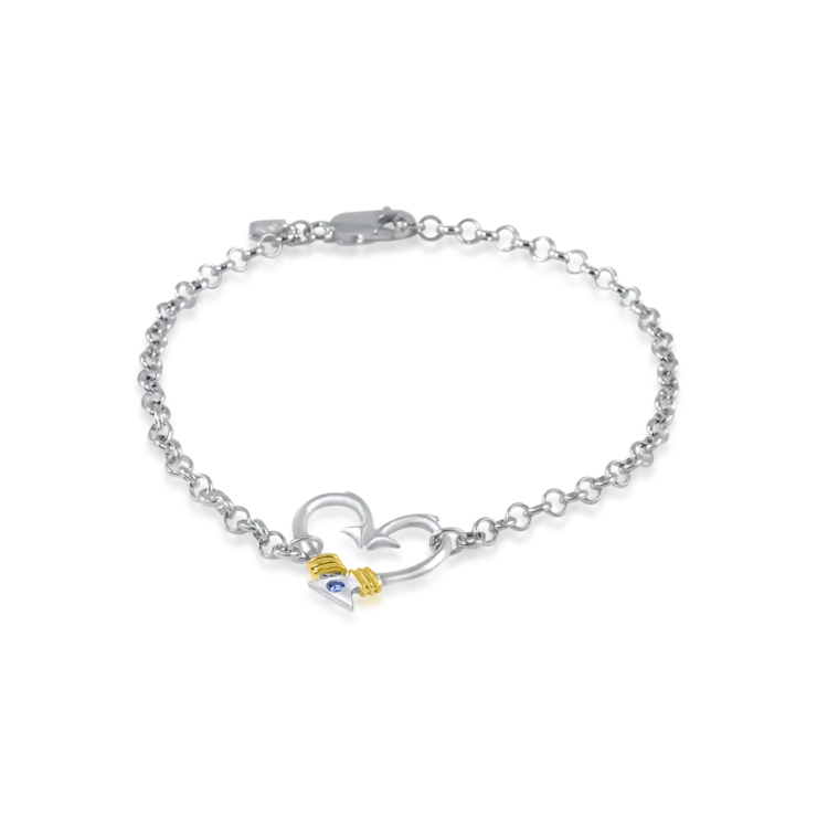 Hook Heart Bracelet (Small)