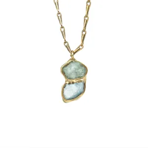 Immersion Pendant Necklace (Aquamarine)