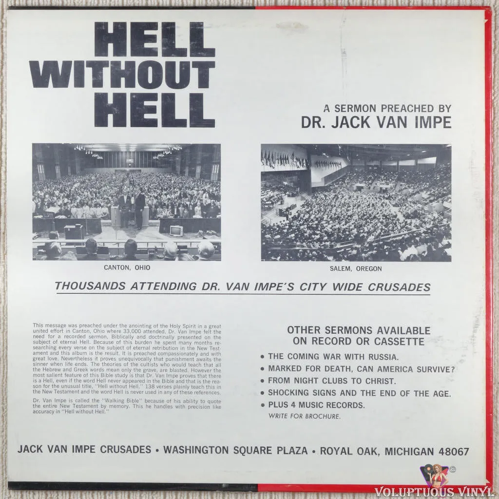 Jack Van Impe ‎– Hell Without Hell (1971)