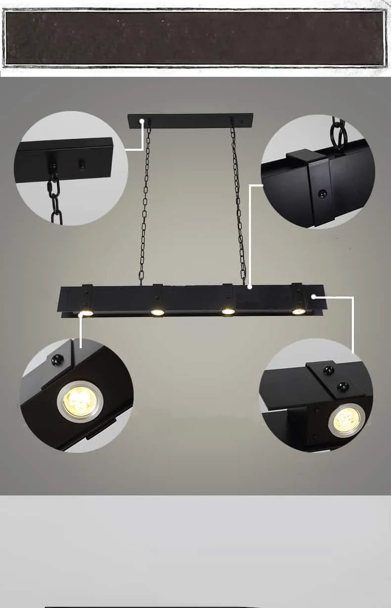 JOAKIM Metal Beam Linear Spotlight