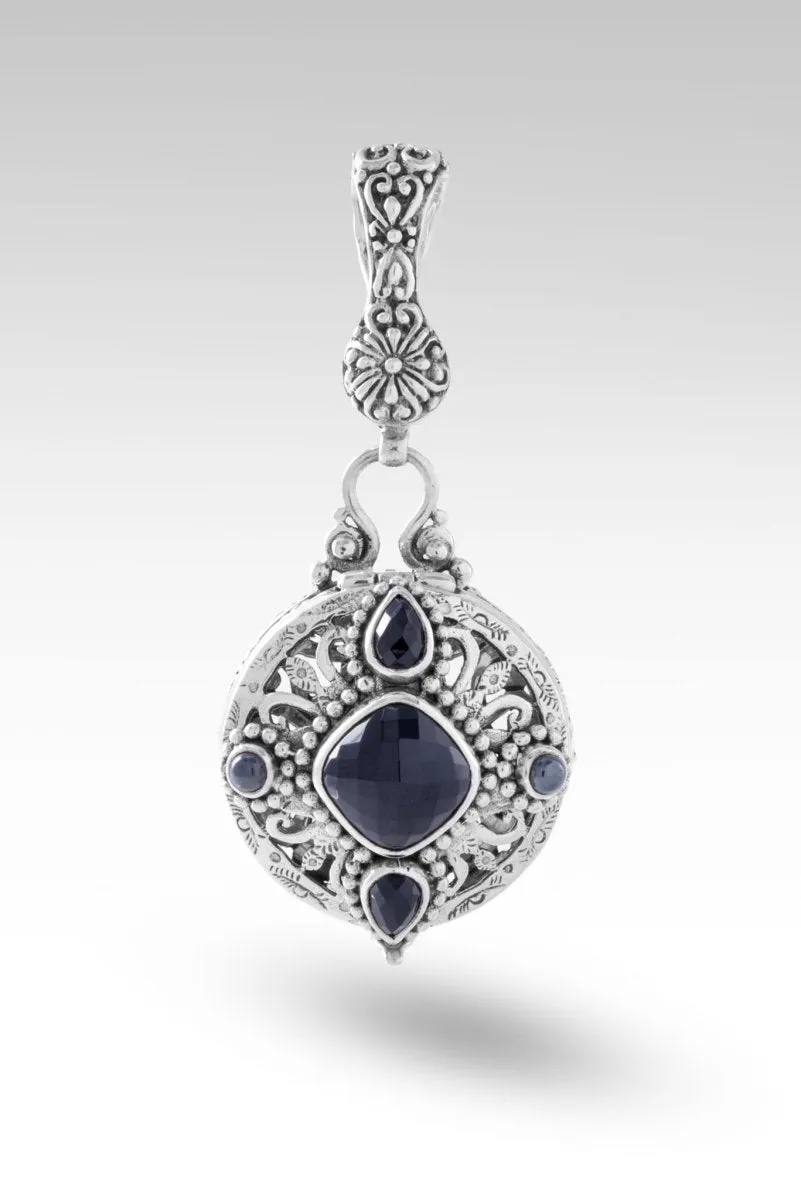Joyful Moments Pendant™ in Black Spinel