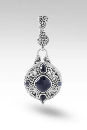 Joyful Moments Pendant™ in Black Spinel