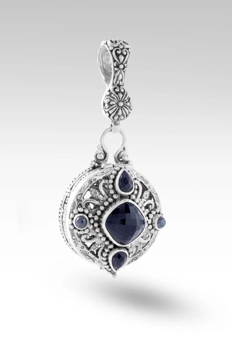 Joyful Moments Pendant™ in Black Spinel