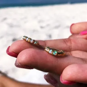 Kailani Opal Hoops