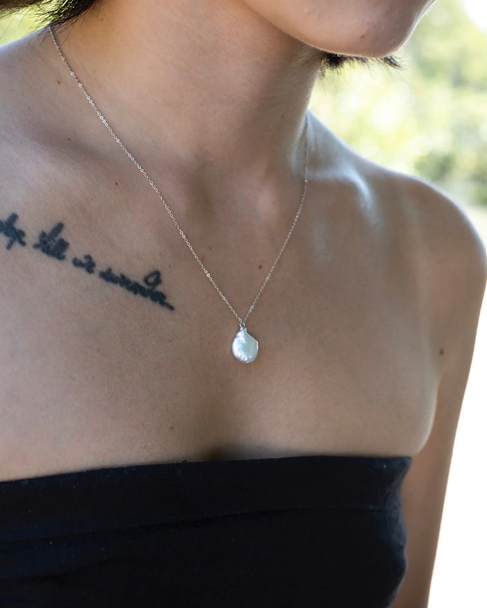 Keshi Pearl Necklace