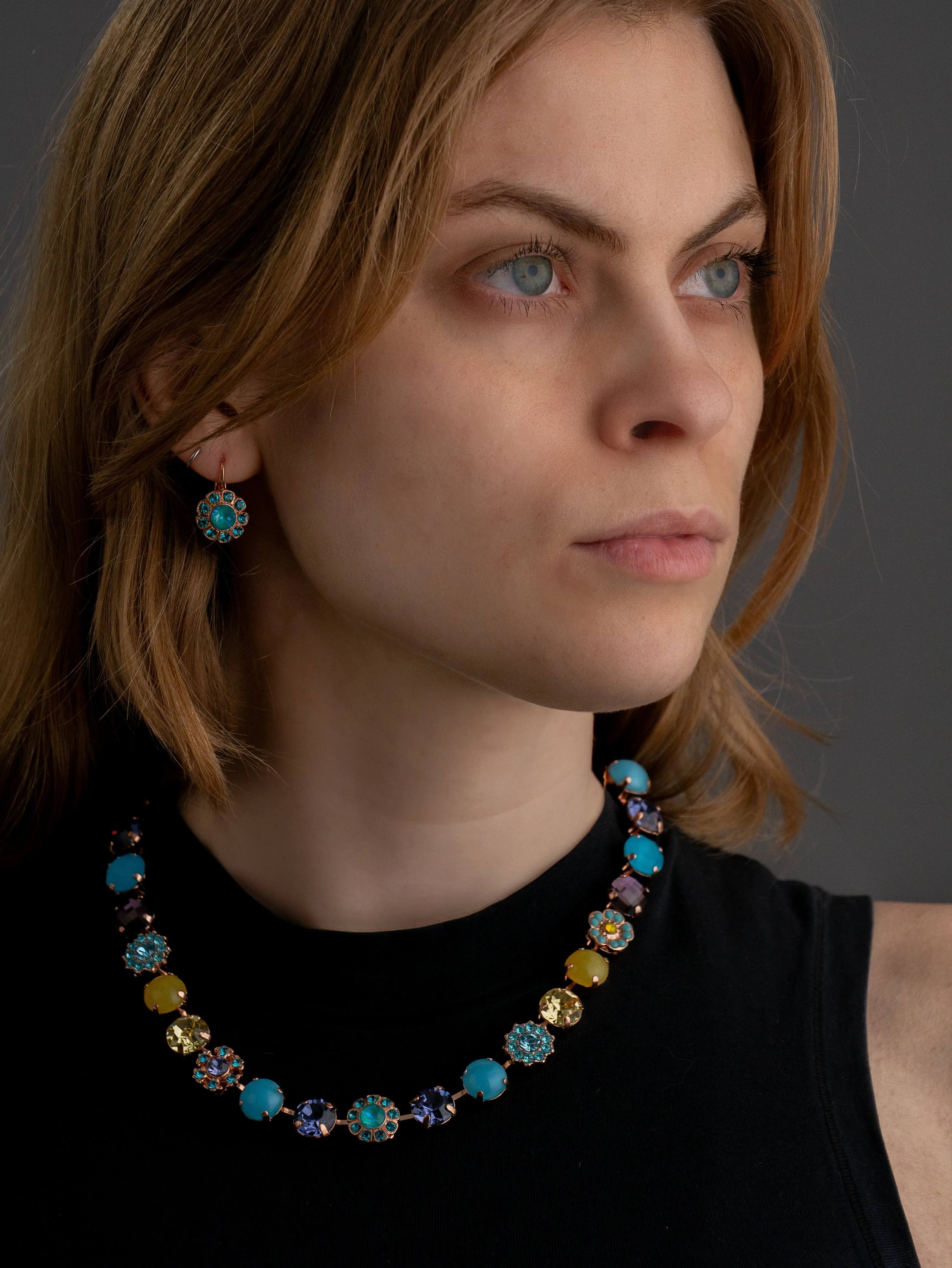 Large Swirl Necklace in "Vineyard Veranda" *Custom*