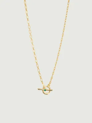Link Wave Paperclip Necklace