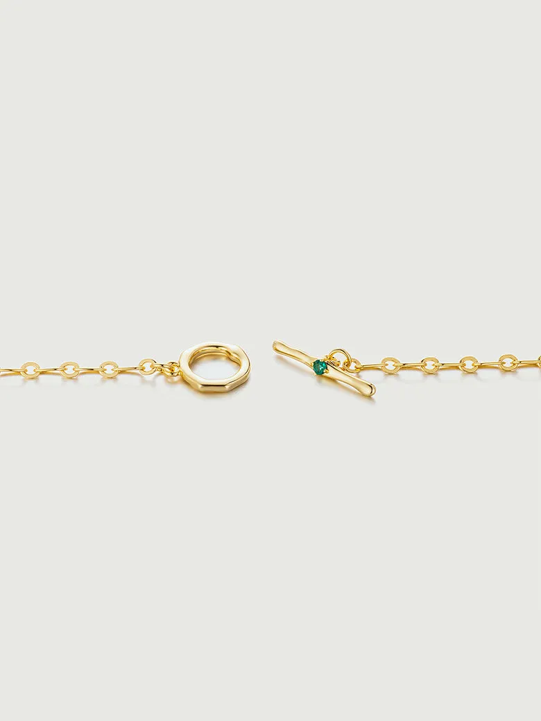 Link Wave Paperclip Necklace