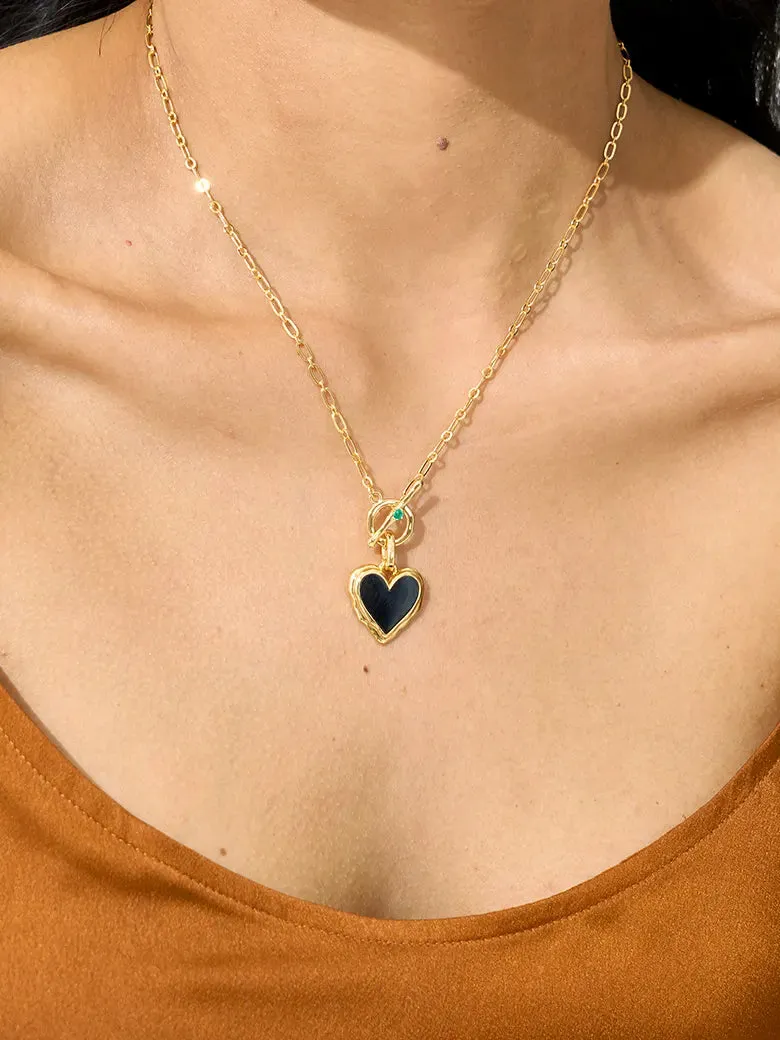 Link Wave Paperclip Necklace