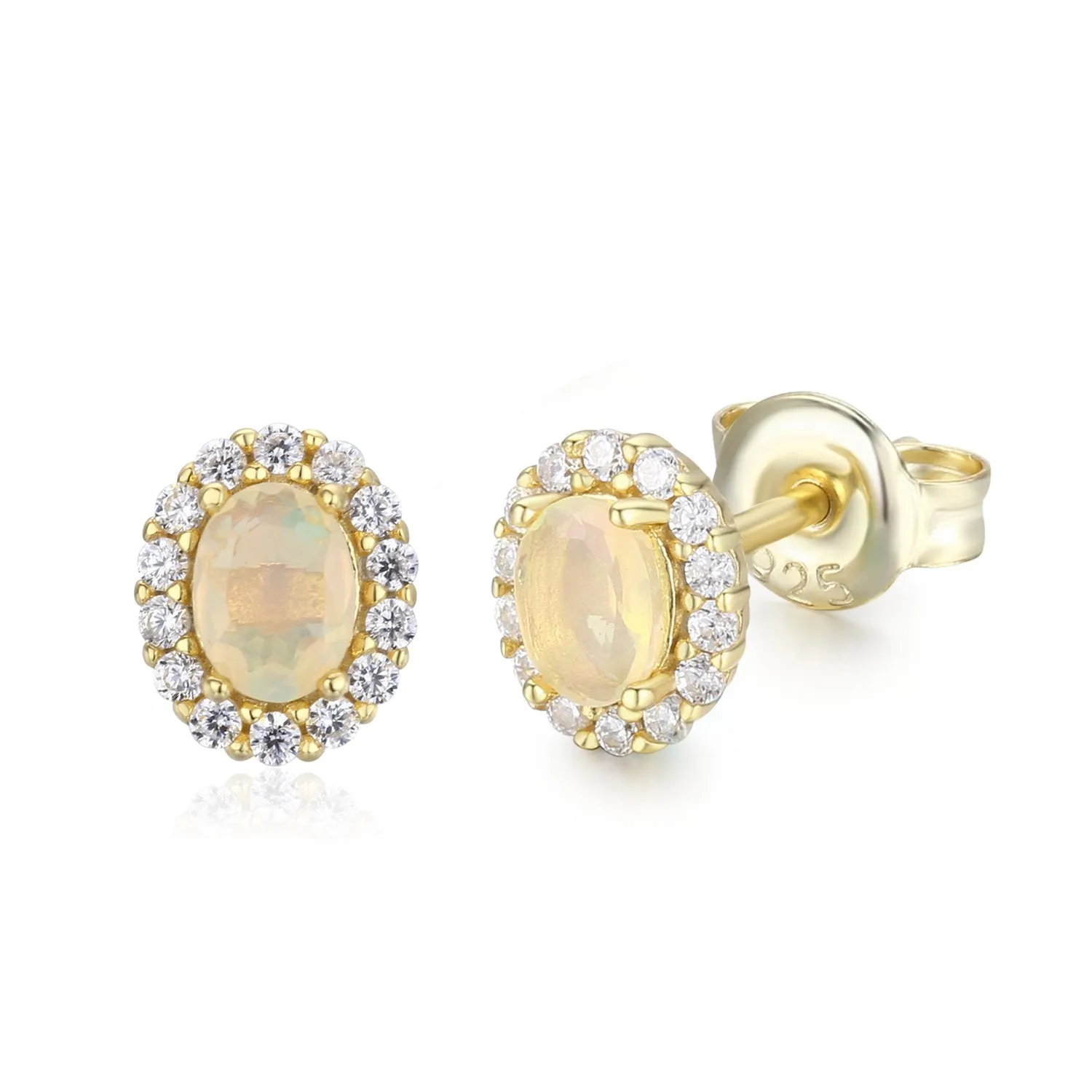 Manifestation Opal Earring Studs