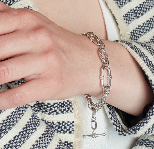 Marina Rope Link Duo Grande Chain Bracelet