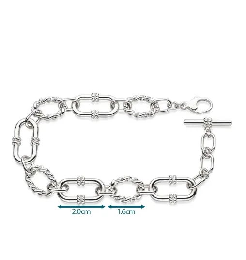 Marina Rope Link Duo Grande Chain Bracelet