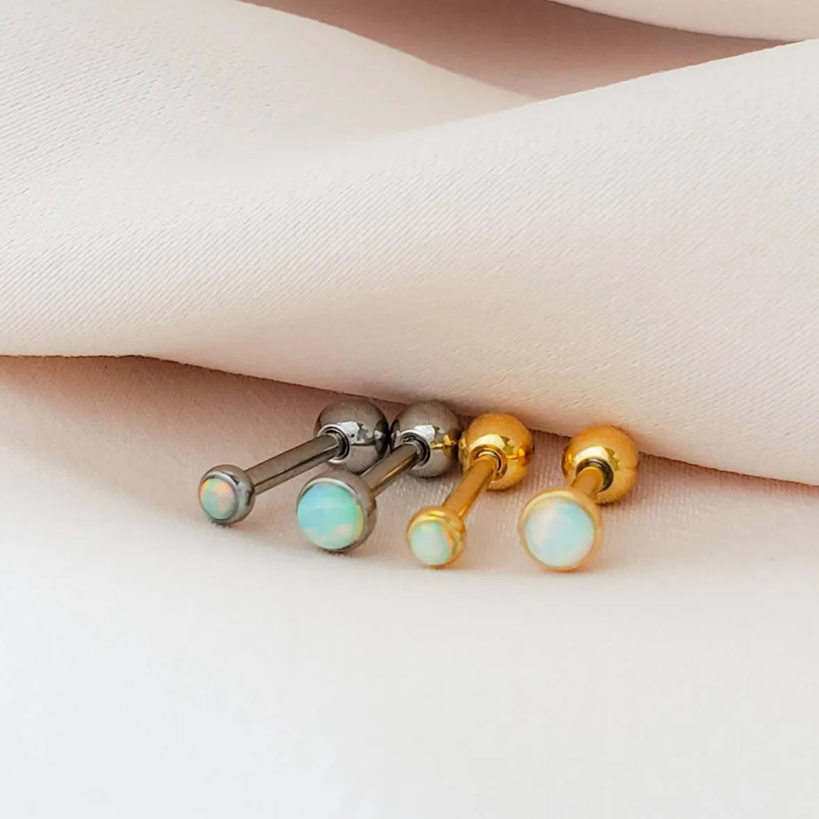Opal Ball Back Studs