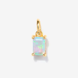Opal Necklace Charm