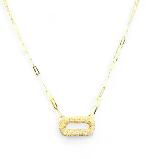 PAPER CLIP NECKLACE