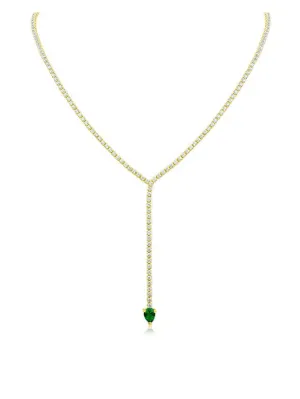 Pear Drop Y-Necklace