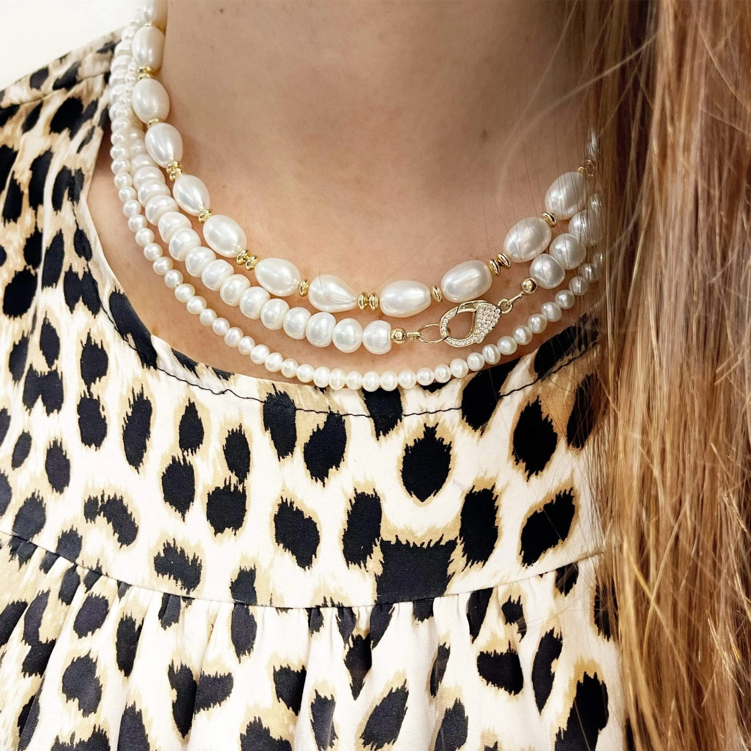 Perla | Short Pearl Necklace