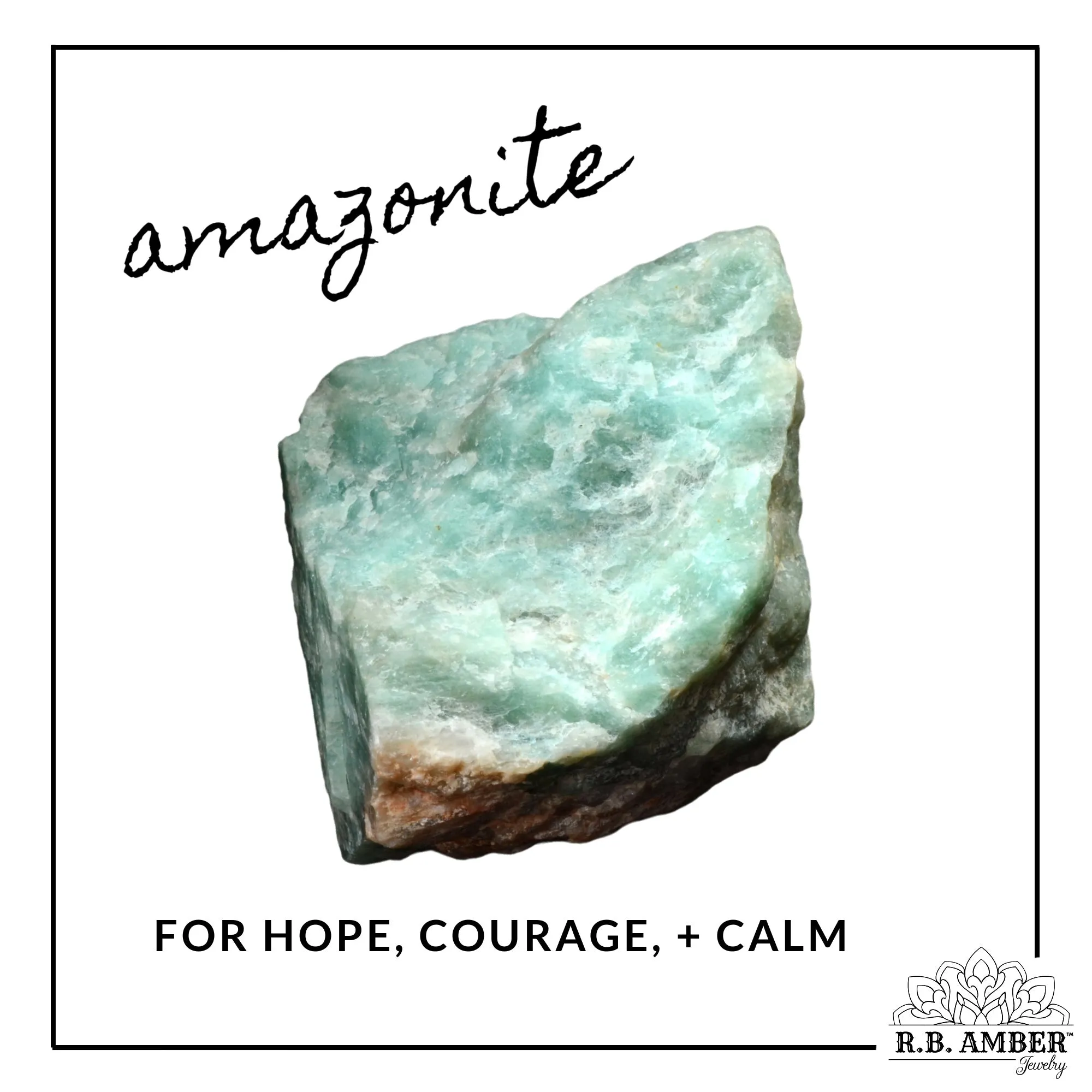 Pet | Amazonite   Raw Cognac Amber Collar