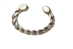 Rare Palestinian or Egyptian Braided Cuff Bracelet