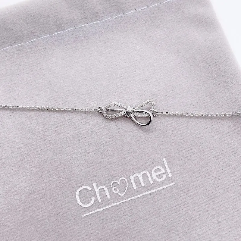 Ribbon Cubic Zirconia Bracelet