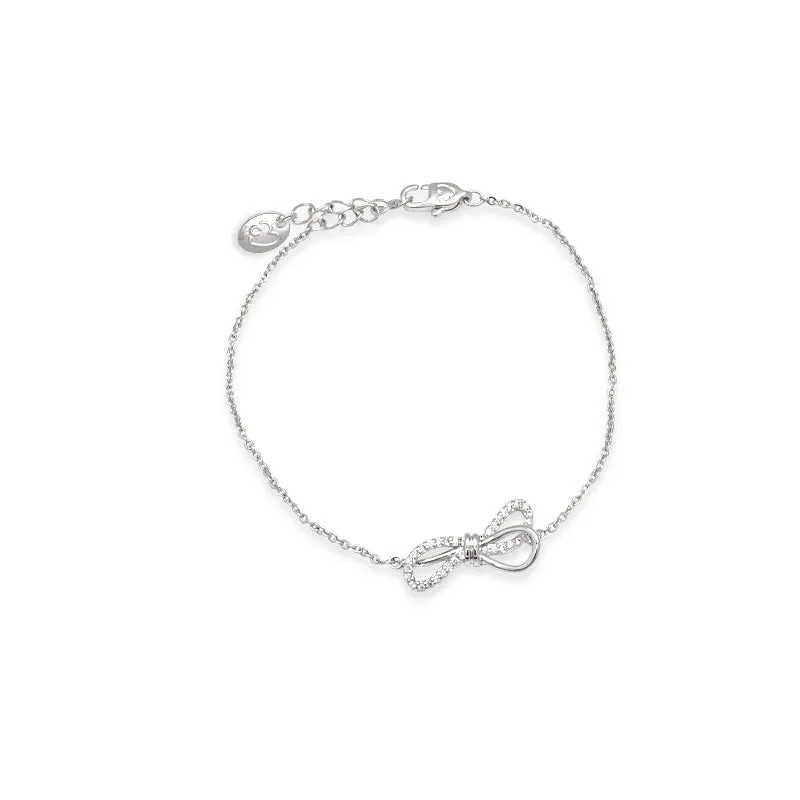 Ribbon Cubic Zirconia Bracelet