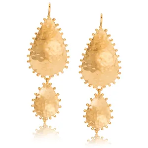Soleil Duo Earring, Gold