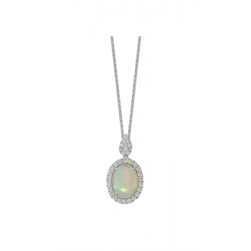 Spark Creations One Of A Kind Necklace P 6507-OPAL