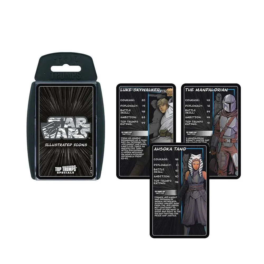 Star Wars Illustrated Icons Top Trumps
