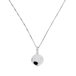 Sterling Silver Polished Elements Locket Pendant