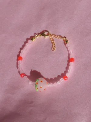 Strawberry Shortcake Bracelet, Friendship Bracelet