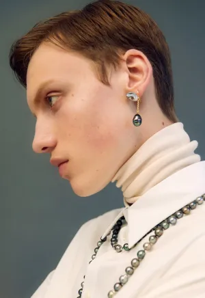 Tahitian pearl Single Earring