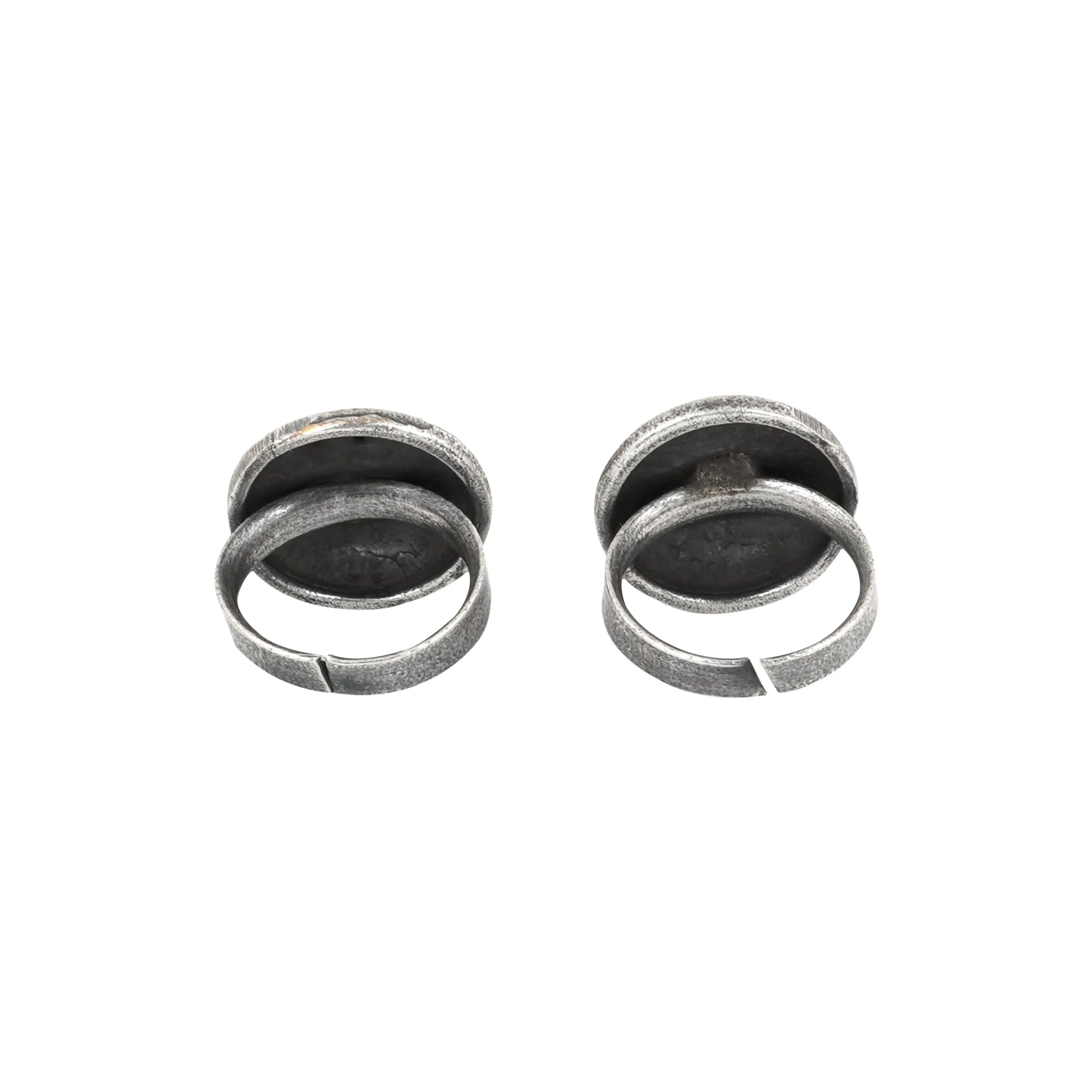 Teejh Adira Silver Oxidised Toe Ring